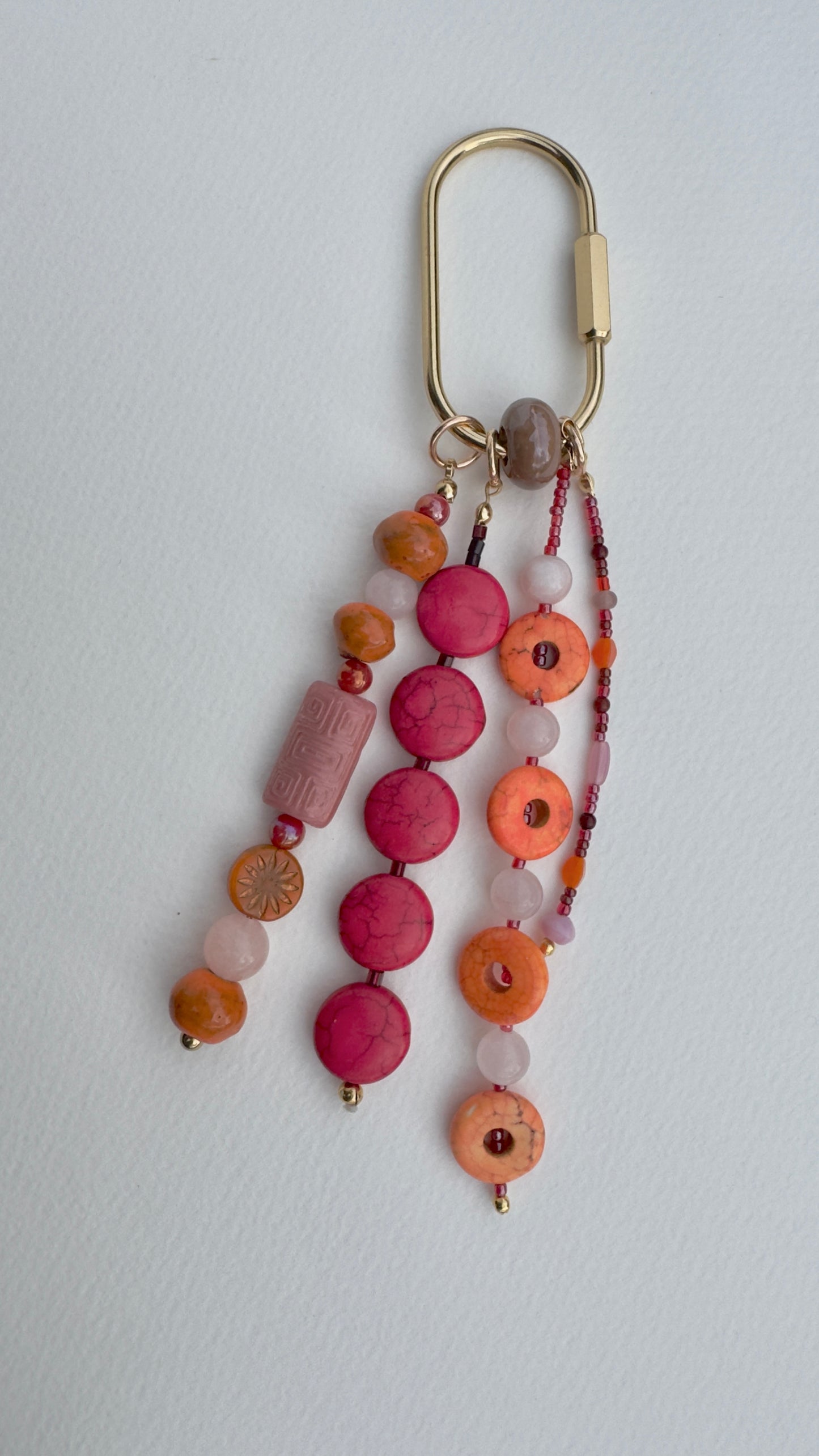 "Sunset Canyon" Upcycled Bag Charm