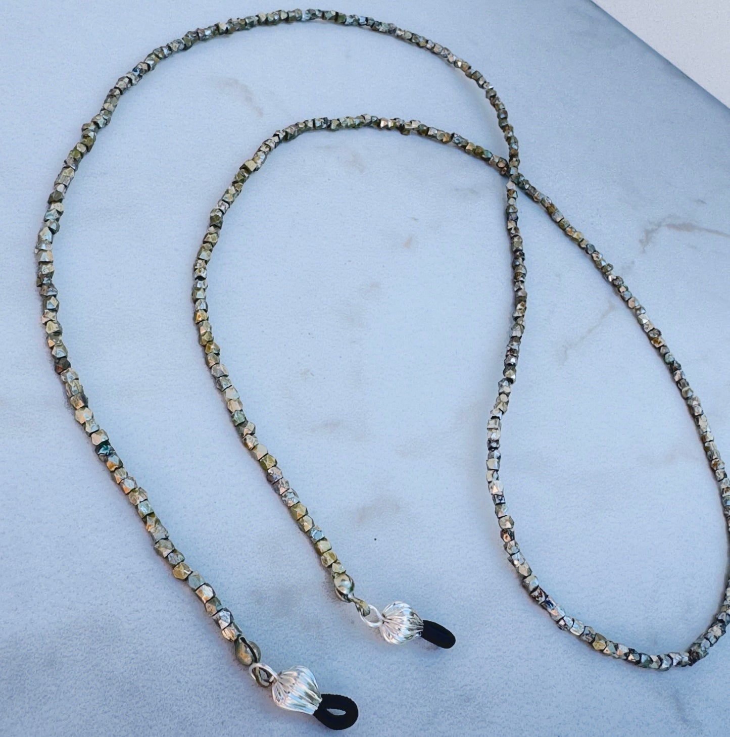 “Empty Pages” Upcycled Sunglasses Chain