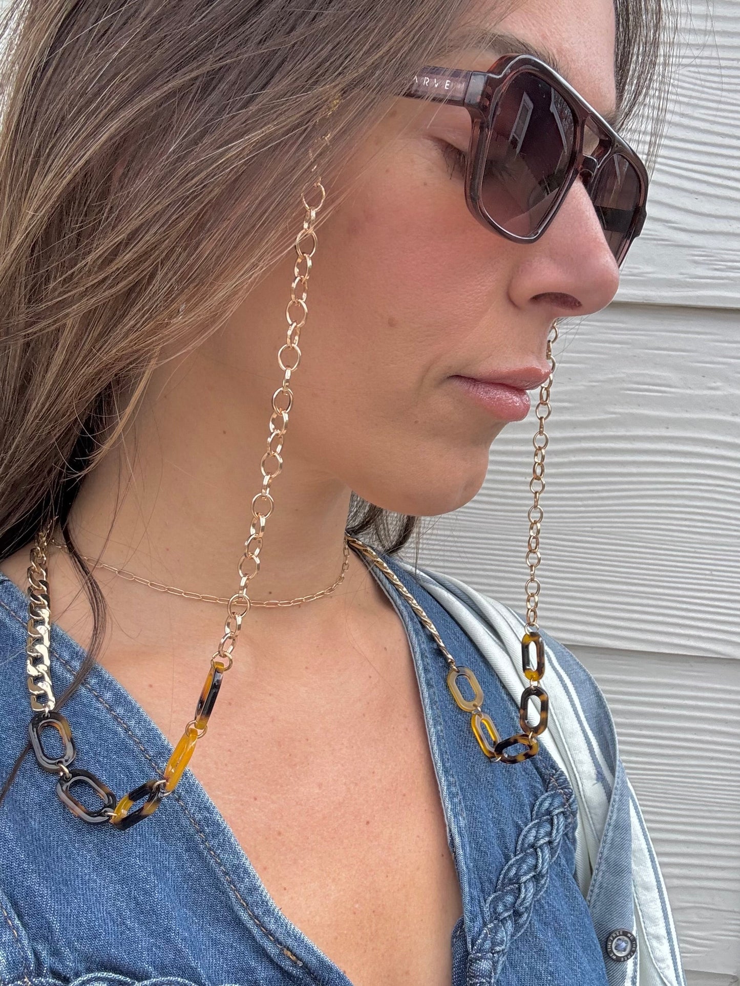 “Aftergold” Sunglasses Chain (Upcycled)