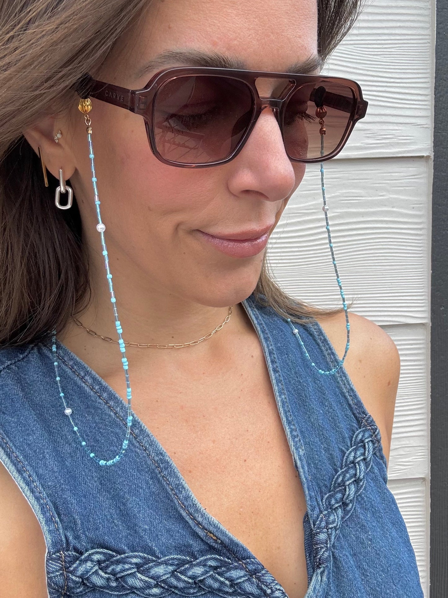 “A Case of You” Sunglasses Chain (Upcycled)