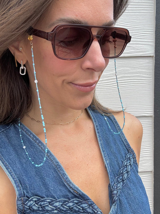 “A Case of You” Sunglasses Chain (Upcycled)