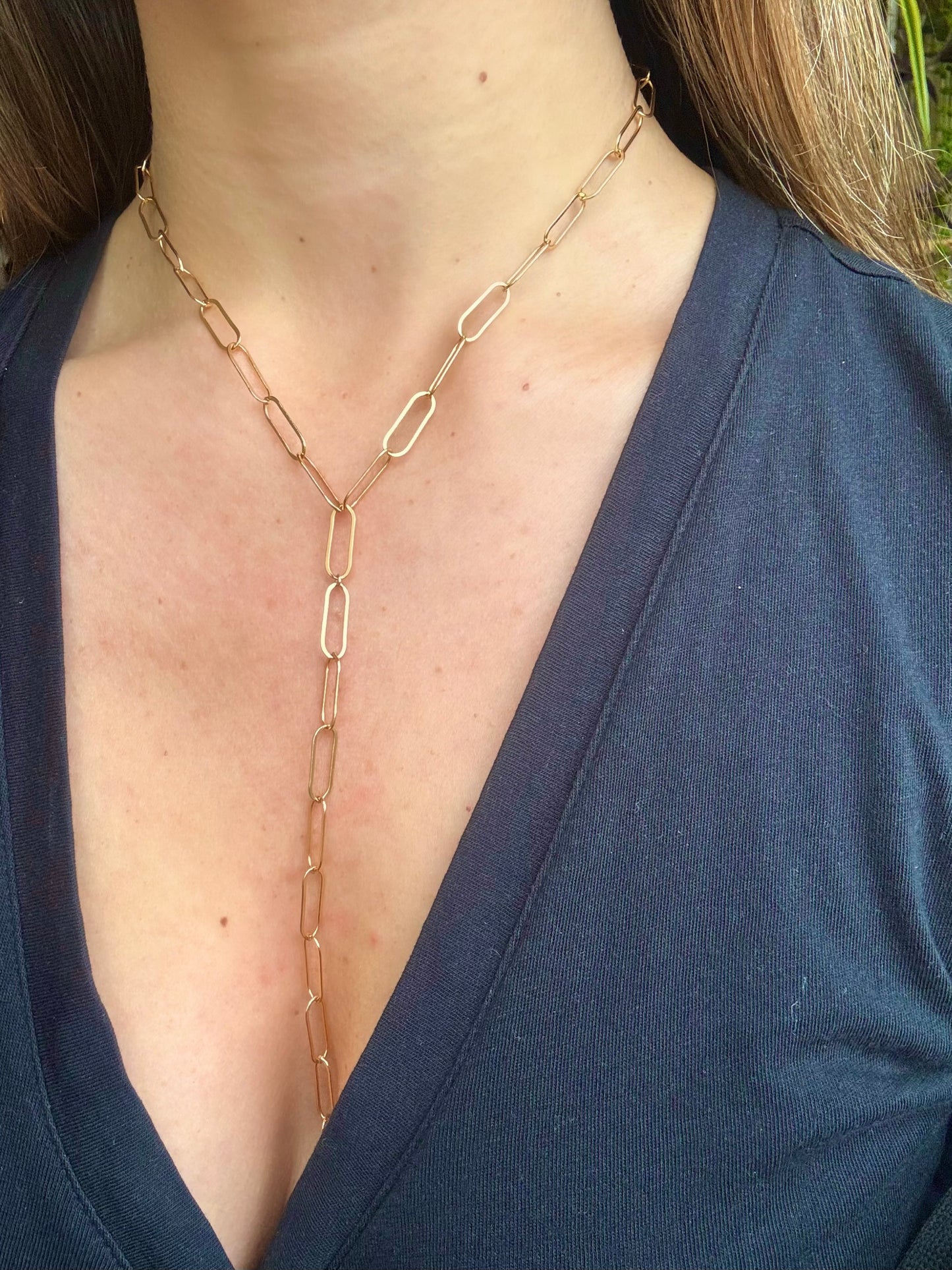 "The Statement" Y Necklace