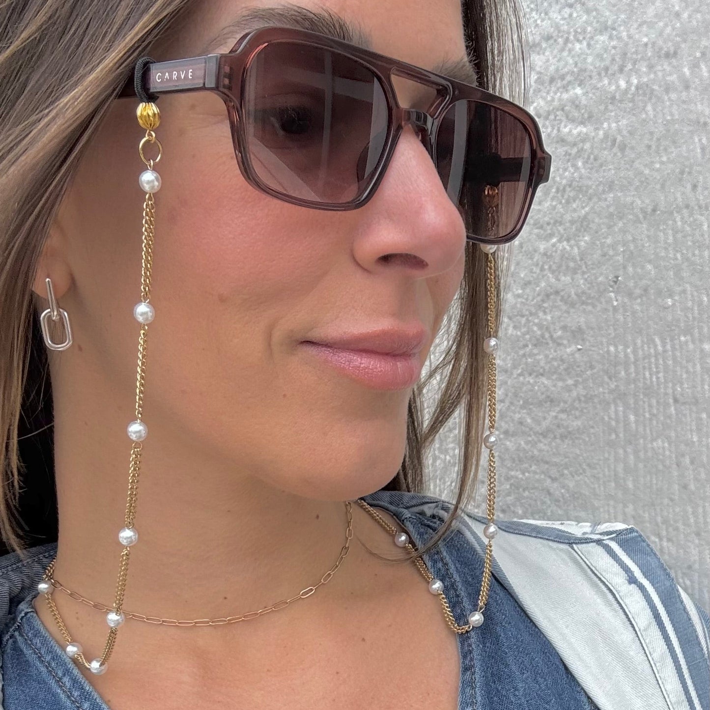 "Glamour Profession" Sunglasses Chain (Upcycled)
