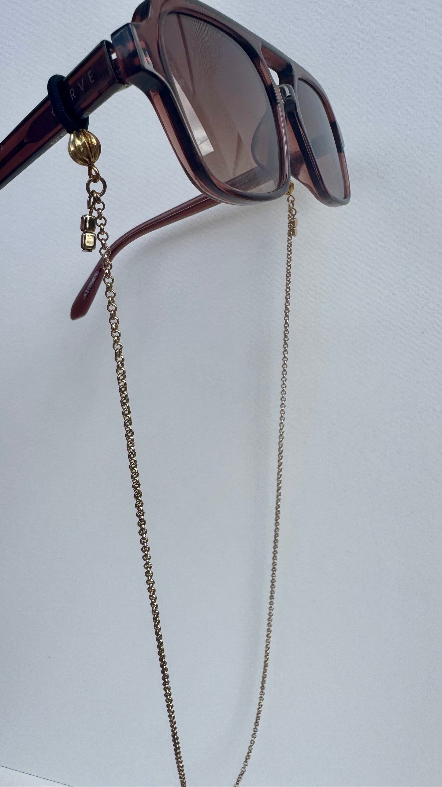 “Golden Slumbers” Sunglasses Chain (Upcycled)