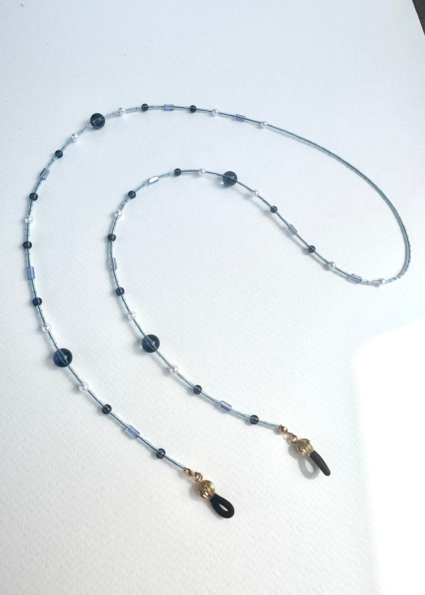 “Pale Blue Dot” Sunglasses Chain (Upcycled)