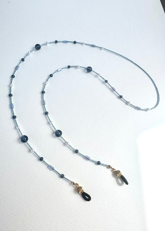 “Pale Blue Dot” Sunglasses Chain (Upcycled)