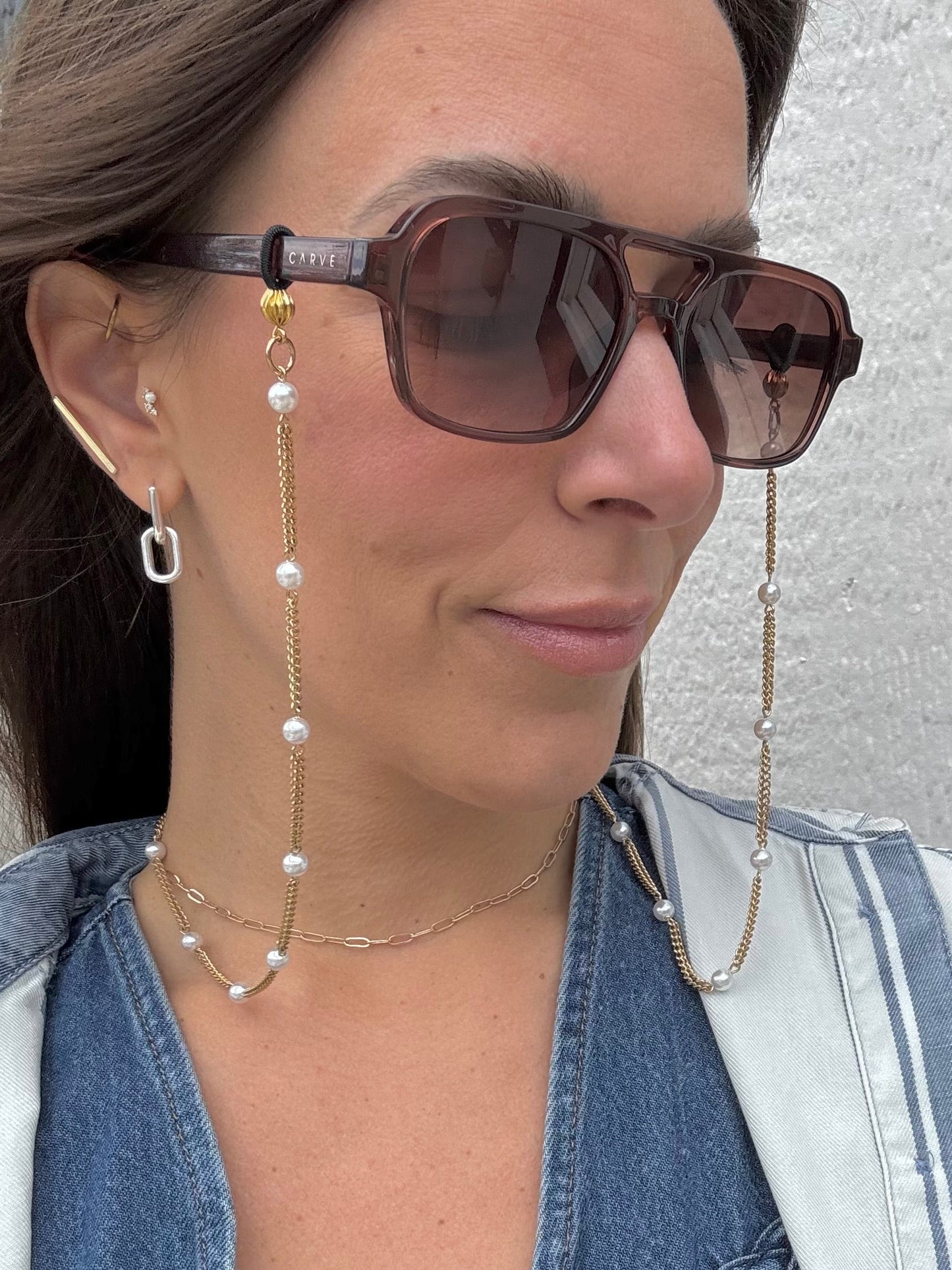 "Glamour Profession" Sunglasses Chain (Upcycled)