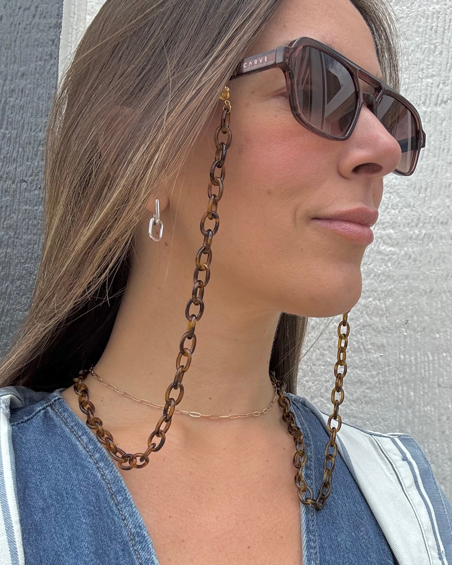 "Link Up" Sunglasses Chain (Upcycled)