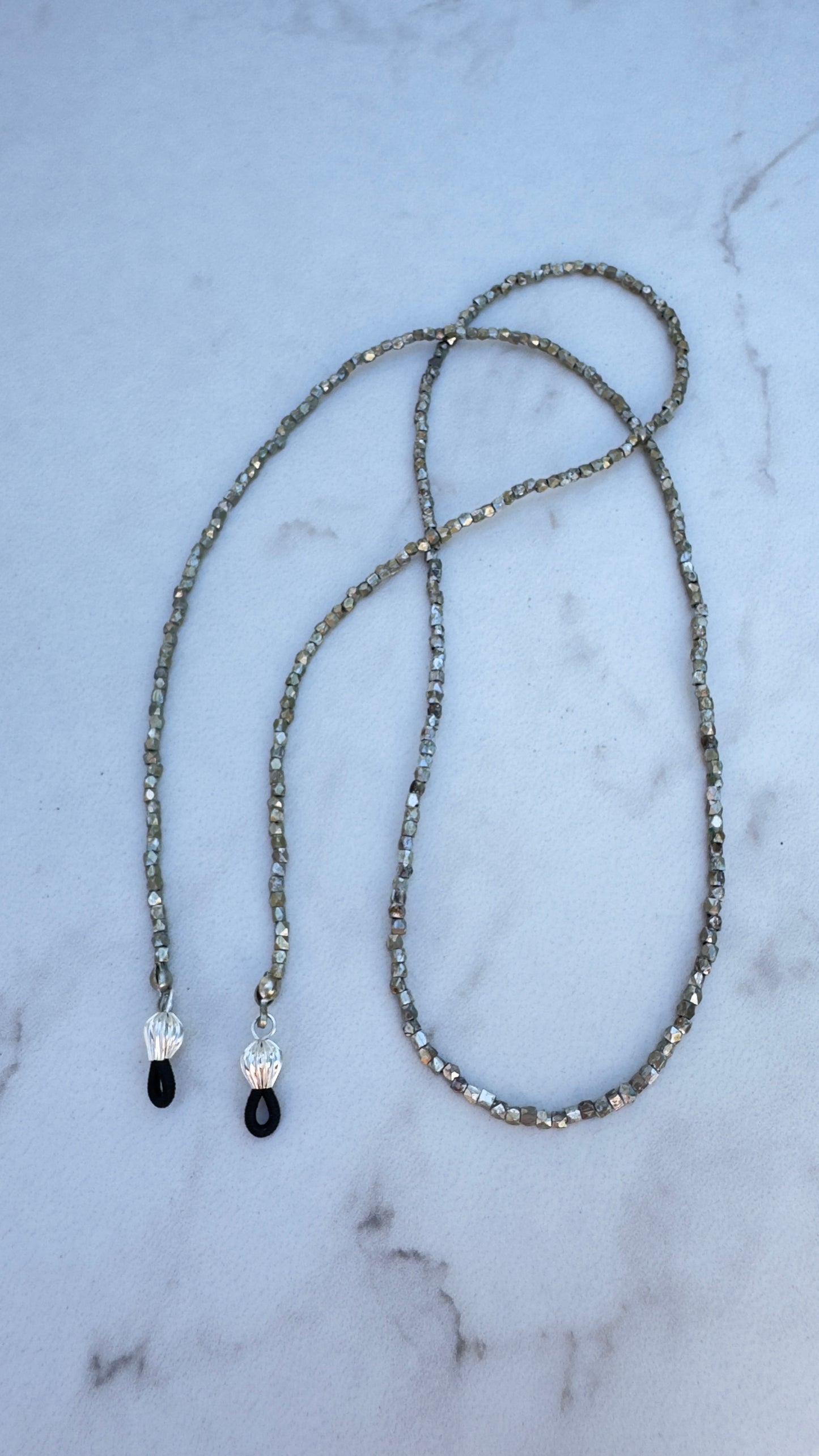 “Empty Pages” Upcycled Sunglasses Chain