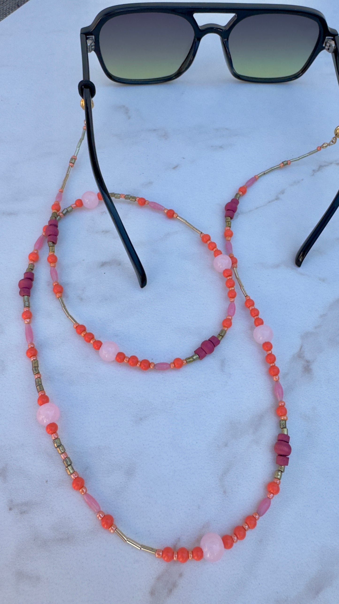 “You Can All Join In” Upcycled Sunglasses Chain