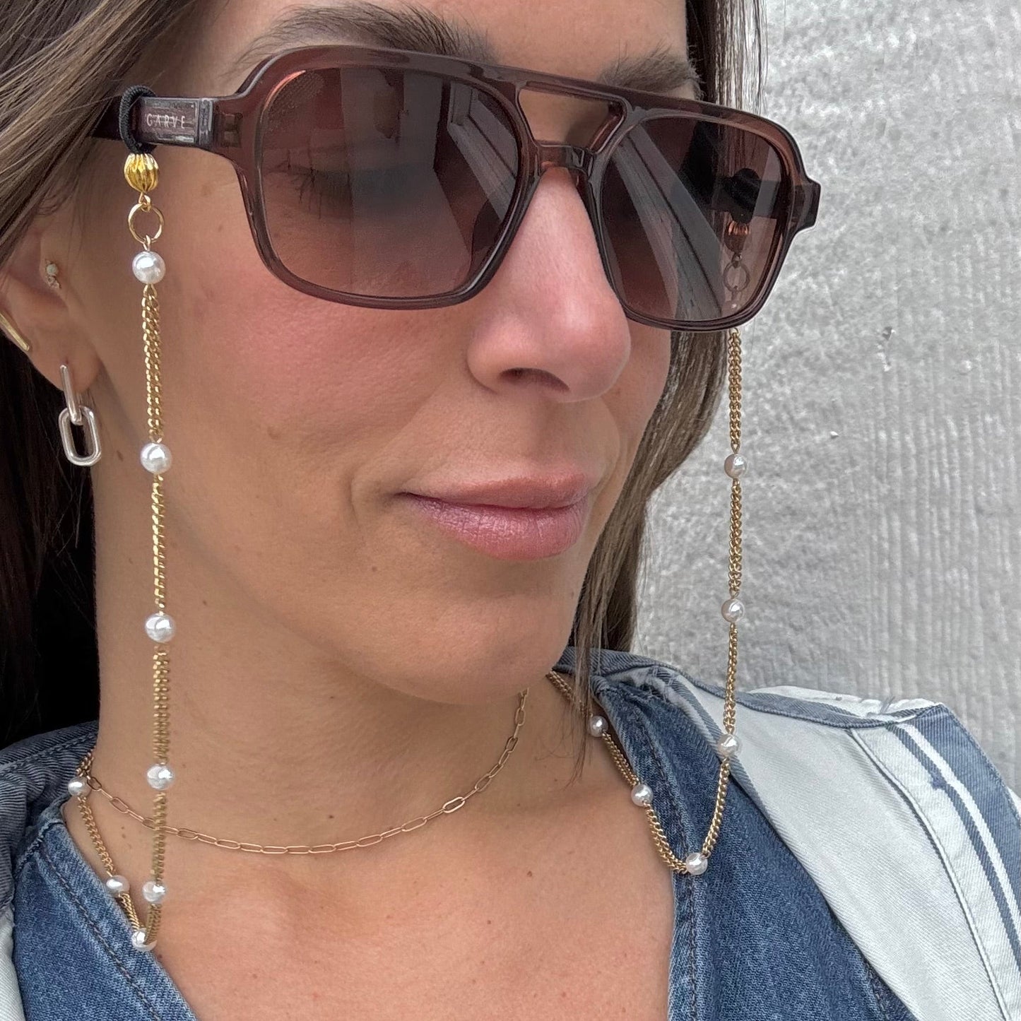 "Glamour Profession" Sunglasses Chain (Upcycled)