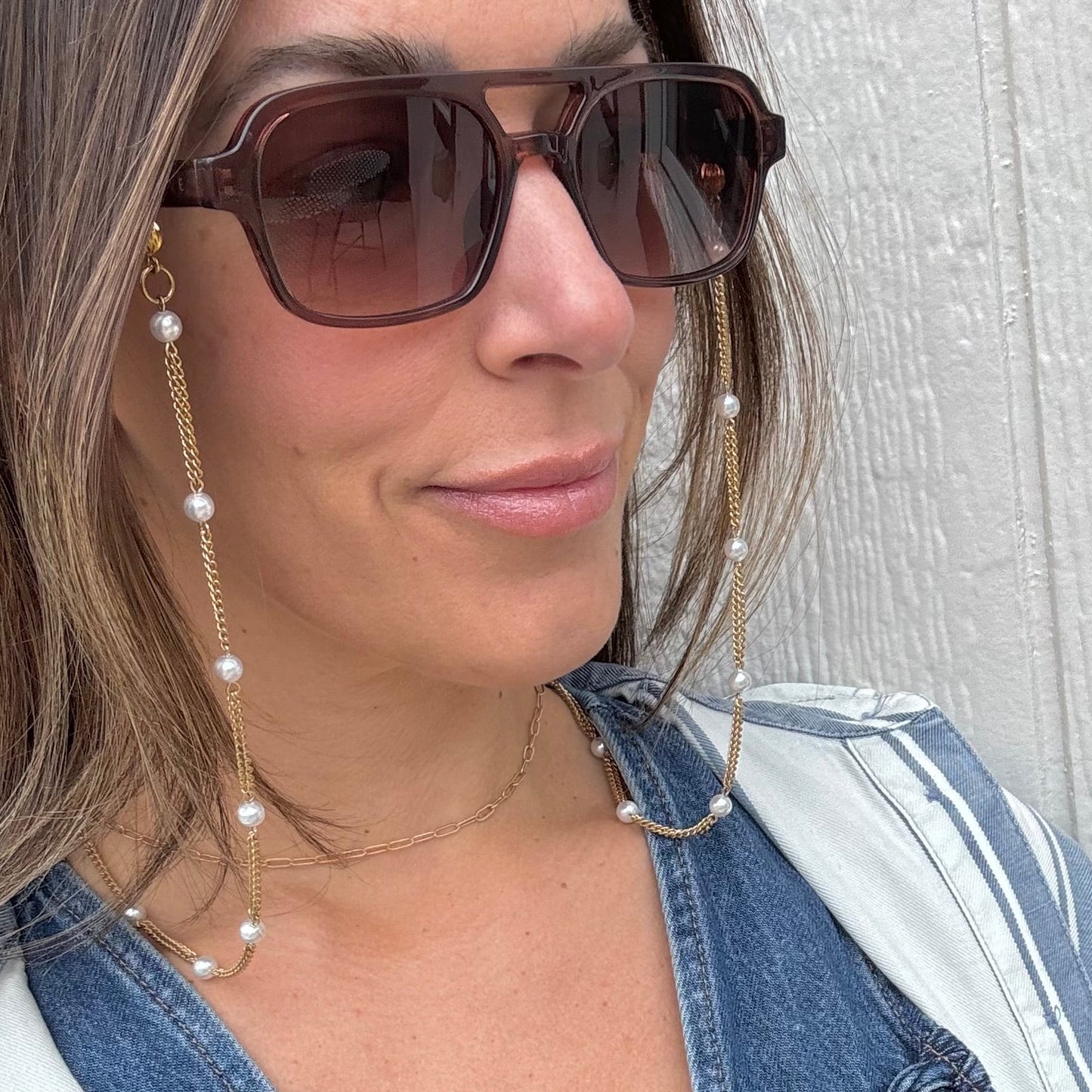 "Glamour Profession" Sunglasses Chain (Upcycled)