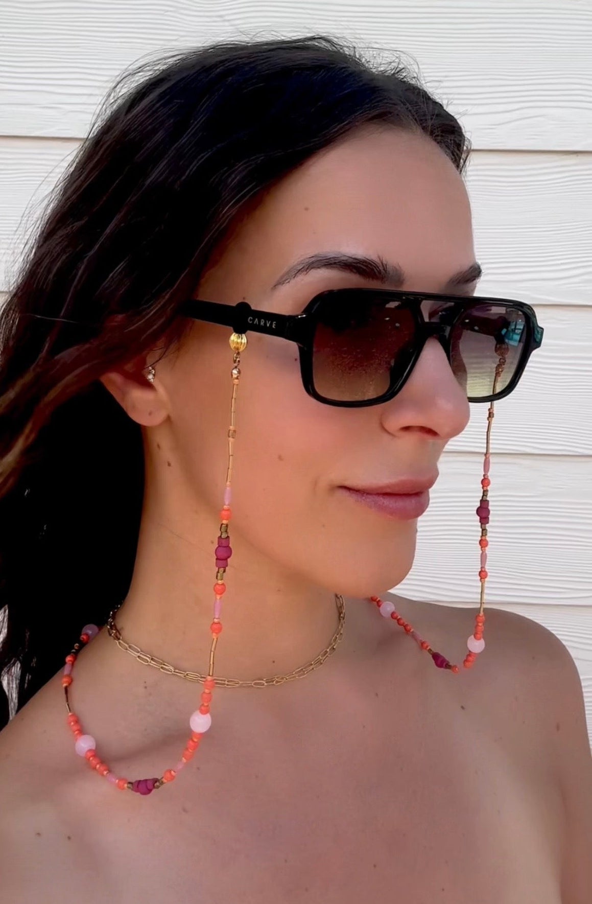 “You Can All Join In” Upcycled Sunglasses Chain