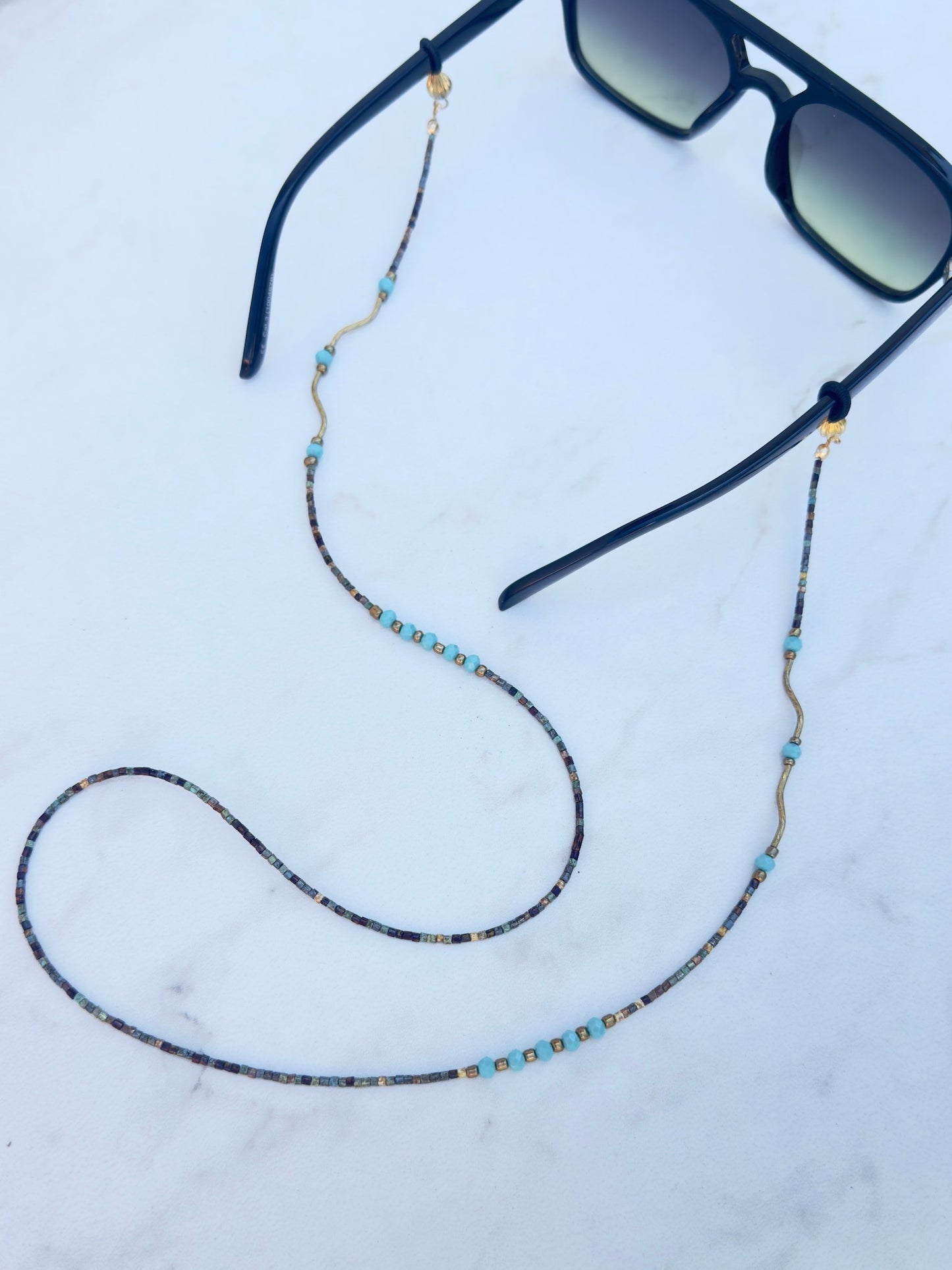 “Walking in the Wind” Upcycled Sunglasses Chain