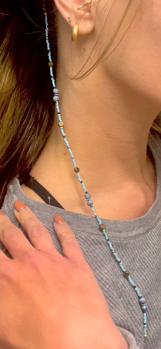 Stone in Love Hair Chain (12")