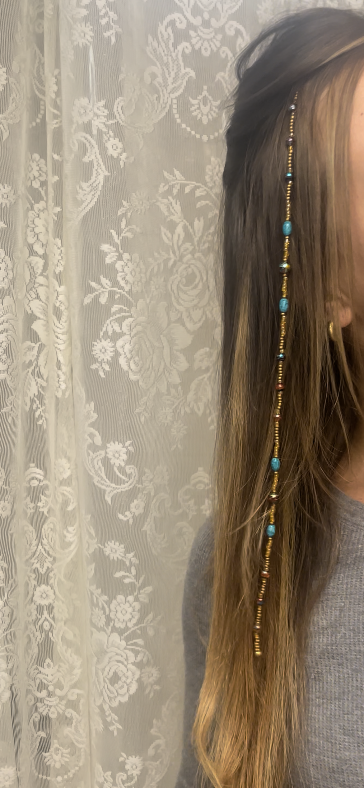 Island Girl Hair Chain (14")