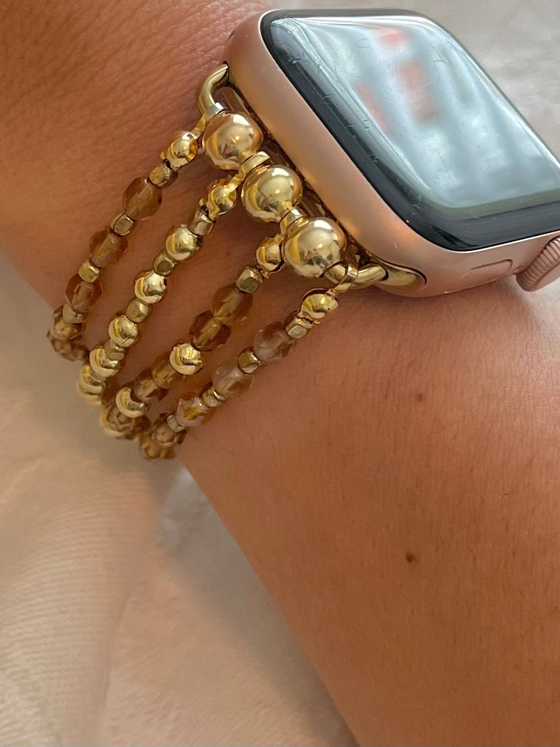 The Time of My Life Beaded Apple Watch Bands