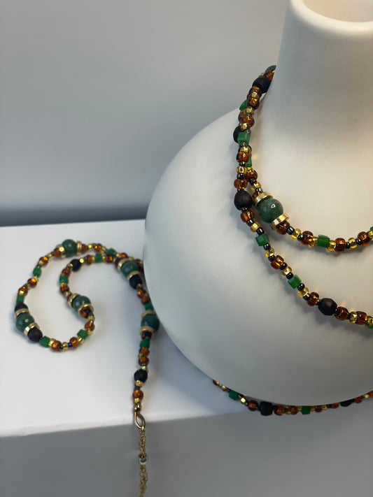 Green Eyed Lady Adaptable Accessory Chain