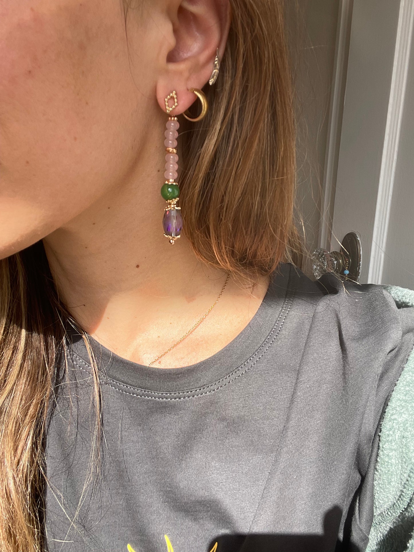 Living in the Future Statement Earring Jackets